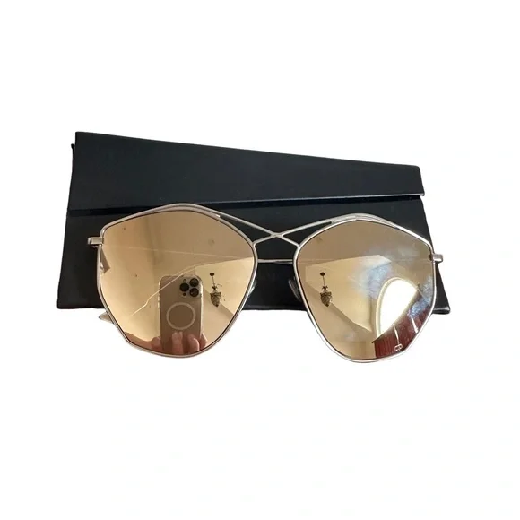 NWT！DIOR SUNGLASSES Stellaire for Women Dior “So Stellaire 1XS” Large Havana Brown & Black  main image 4